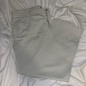 Cream Lee Straight Leg Pants